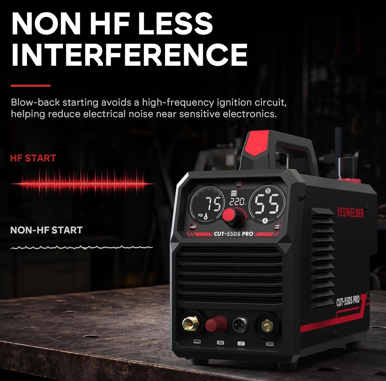 The 55DS Pro — 50A Digital Plasma Cutter