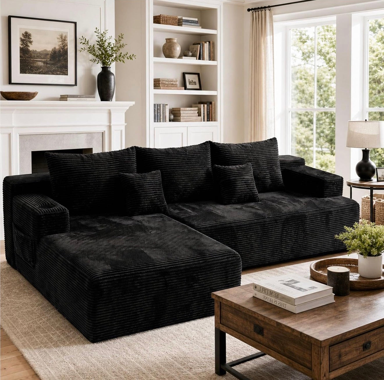The Boneless Cloud Couch - 96.8" No Assembly Required