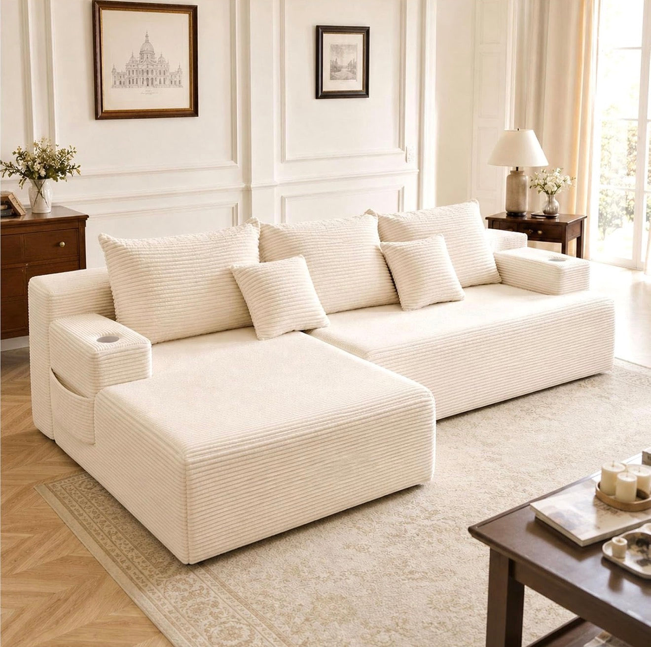 The Boneless Cloud Couch - 96.8" No Assembly Required
