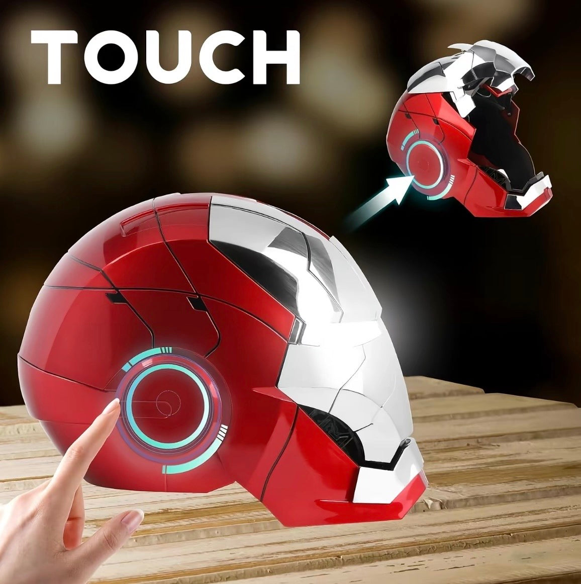 The Sentinel — Interactive LED Hero Helmet